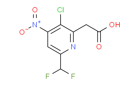 AM206434 | 1805413-59-5 | 3-Chloro-6-(difluoromethyl)-4-nitropyridine-2-acetic acid