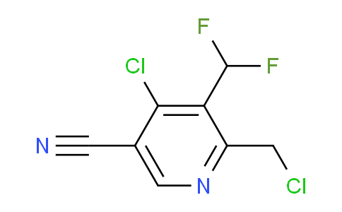 AM206437 | 1806968-19-3 | 4-Chloro-2-(chloromethyl)-5-cyano-3-(difluoromethyl)pyridine