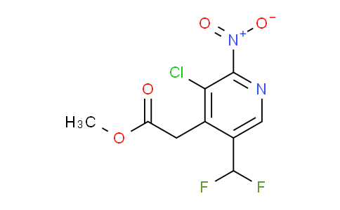 AM206438 | 1805413-79-9 | Methyl 3-chloro-5-(difluoromethyl)-2-nitropyridine-4-acetate