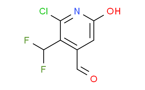 2-Chloro-3-(difluoromethyl)-6-hydroxypyridine-4-carboxaldehyde
