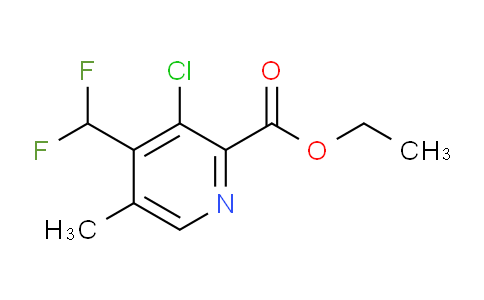 AM206449 | 1806897-08-4 | Ethyl 3-chloro-4-(difluoromethyl)-5-methylpyridine-2-carboxylate