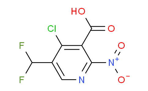 AM206450 | 1805174-24-6 | 4-Chloro-5-(difluoromethyl)-2-nitropyridine-3-carboxylic acid