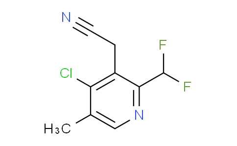 AM206468 | 1806871-88-4 | 4-Chloro-2-(difluoromethyl)-5-methylpyridine-3-acetonitrile
