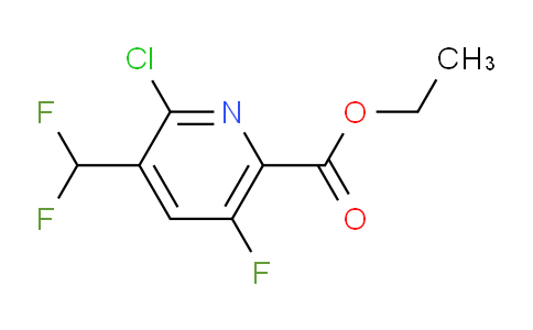 AM206480 | 1805262-11-6 | Ethyl 2-chloro-3-(difluoromethyl)-5-fluoropyridine-6-carboxylate