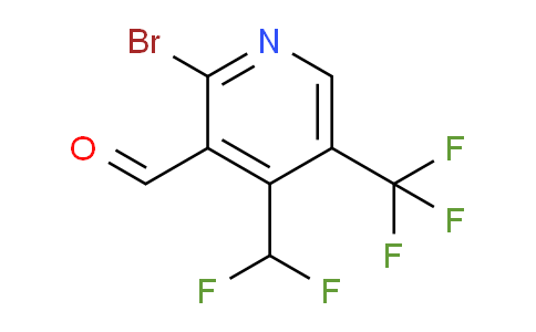 AM206489 | 1805395-01-0 | 2-Bromo-4-(difluoromethyl)-5-(trifluoromethyl)pyridine-3-carboxaldehyde