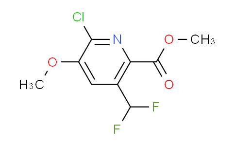 AM206493 | 1804372-53-9 | Methyl 2-chloro-5-(difluoromethyl)-3-methoxypyridine-6-carboxylate