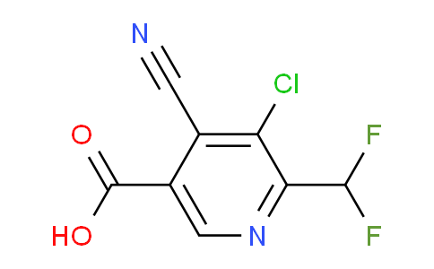 AM206494 | 1805396-11-5 | 3-Chloro-4-cyano-2-(difluoromethyl)pyridine-5-carboxylic acid