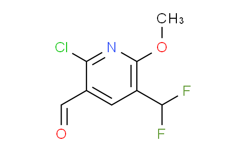 2-Chloro-5-(difluoromethyl)-6-methoxypyridine-3-carboxaldehyde
