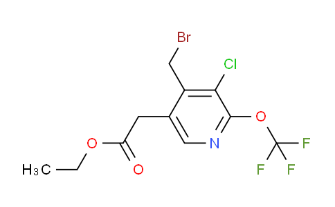AM20651 | 1803699-51-5 | Ethyl 4-(bromomethyl)-3-chloro-2-(trifluoromethoxy)pyridine-5-acetate