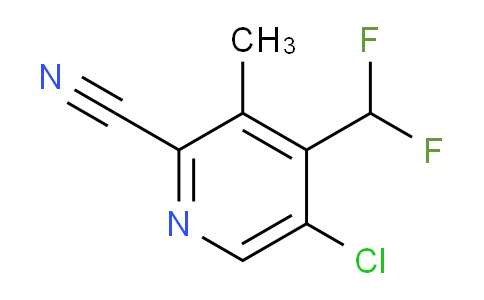 AM206510 | 1805360-68-2 | 5-Chloro-2-cyano-4-(difluoromethyl)-3-methylpyridine
