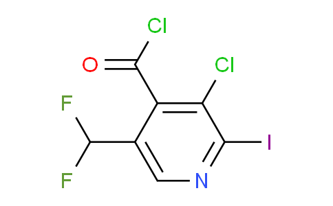 AM206513 | 1806896-18-3 | 3-Chloro-5-(difluoromethyl)-2-iodopyridine-4-carbonyl chloride