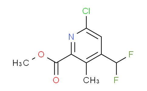 AM206516 | 1805277-79-5 | Methyl 6-chloro-4-(difluoromethyl)-3-methylpyridine-2-carboxylate