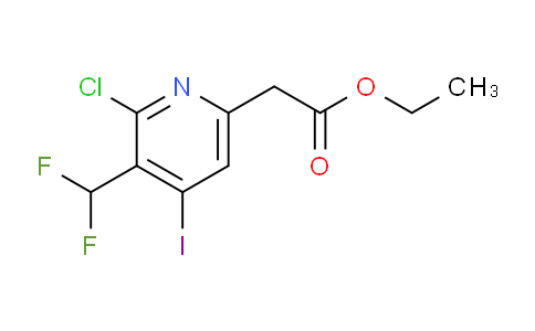 AM206517 | 1807062-74-3 | Ethyl 2-chloro-3-(difluoromethyl)-4-iodopyridine-6-acetate