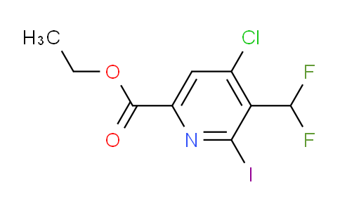 AM206520 | 1807074-21-0 | Ethyl 4-chloro-3-(difluoromethyl)-2-iodopyridine-6-carboxylate