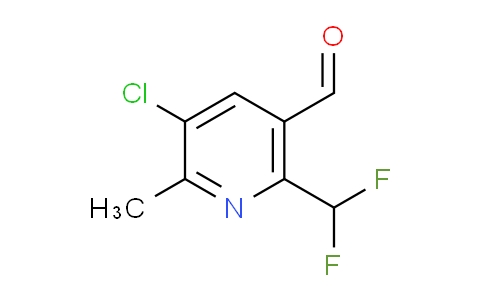 AM206528 | 1806896-40-1 | 3-Chloro-6-(difluoromethyl)-2-methylpyridine-5-carboxaldehyde