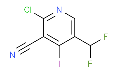 AM206530 | 1806925-75-6 | 2-Chloro-3-cyano-5-(difluoromethyl)-4-iodopyridine