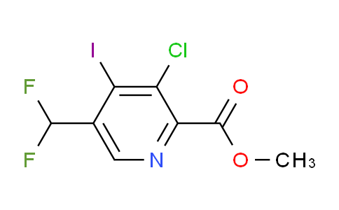 AM206531 | 1805075-11-9 | Methyl 3-chloro-5-(difluoromethyl)-4-iodopyridine-2-carboxylate