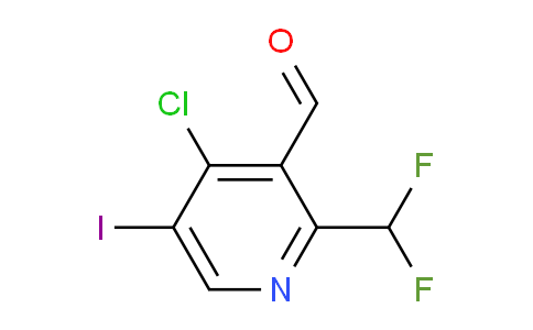 AM206533 | 1805359-49-2 | 4-Chloro-2-(difluoromethyl)-5-iodopyridine-3-carboxaldehyde