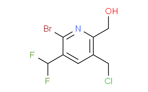 AM206553 | 1805390-42-4 | 2-Bromo-5-(chloromethyl)-3-(difluoromethyl)pyridine-6-methanol