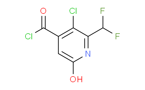 AM206568 | 1806003-51-9 | 3-Chloro-2-(difluoromethyl)-6-hydroxypyridine-4-carbonyl chloride