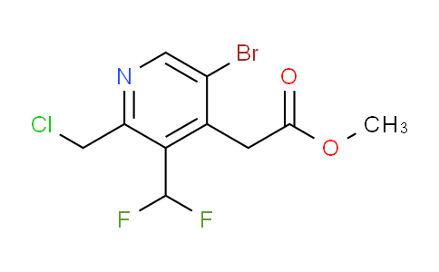 AM206574 | 1805963-02-3 | Methyl 5-bromo-2-(chloromethyl)-3-(difluoromethyl)pyridine-4-acetate