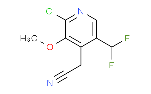 AM206580 | 1805174-82-6 | 2-Chloro-5-(difluoromethyl)-3-methoxypyridine-4-acetonitrile