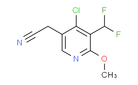 AM206582 | 1805175-19-2 | 4-Chloro-3-(difluoromethyl)-2-methoxypyridine-5-acetonitrile