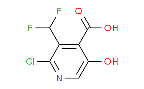 AM206583 | 1805390-85-5 | 2-Chloro-3-(difluoromethyl)-5-hydroxypyridine-4-carboxylic acid