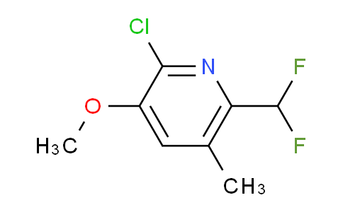 AM206594 | 1805410-67-6 | 2-Chloro-6-(difluoromethyl)-3-methoxy-5-methylpyridine