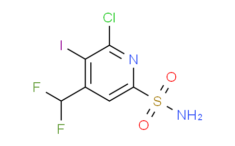 AM206597 | 1804495-84-8 | 2-Chloro-4-(difluoromethyl)-3-iodopyridine-6-sulfonamide