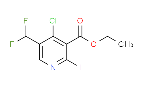 AM206610 | 1806894-51-8 | Ethyl 4-chloro-5-(difluoromethyl)-2-iodopyridine-3-carboxylate