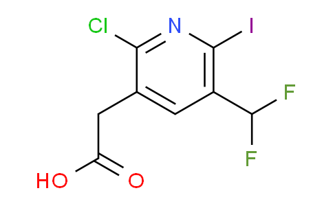 AM206612 | 1807074-30-1 | 2-Chloro-5-(difluoromethyl)-6-iodopyridine-3-acetic acid