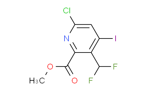 AM206614 | 1804663-62-4 | Methyl 6-chloro-3-(difluoromethyl)-4-iodopyridine-2-carboxylate