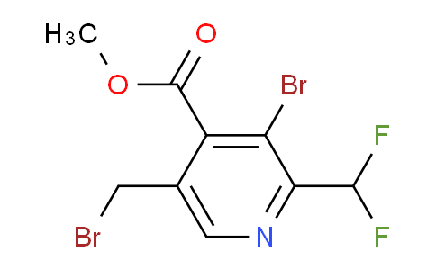 AM206615 | 1805366-02-2 | Methyl 3-bromo-5-(bromomethyl)-2-(difluoromethyl)pyridine-4-carboxylate