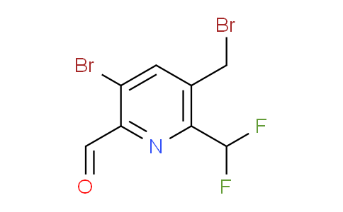 AM206617 | 1805363-88-5 | 3-Bromo-5-(bromomethyl)-6-(difluoromethyl)pyridine-2-carboxaldehyde