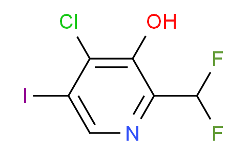 AM206621 | 1804448-39-2 | 4-Chloro-2-(difluoromethyl)-3-hydroxy-5-iodopyridine