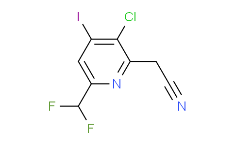 AM206623 | 1804497-14-0 | 3-Chloro-6-(difluoromethyl)-4-iodopyridine-2-acetonitrile