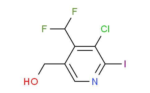 AM206627 | 1805073-99-7 | 3-Chloro-4-(difluoromethyl)-2-iodopyridine-5-methanol