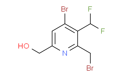 AM206630 | 1804847-95-7 | 4-Bromo-2-(bromomethyl)-3-(difluoromethyl)pyridine-6-methanol