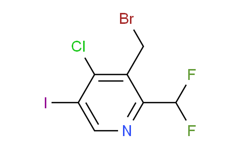 AM206631 | 1807062-33-4 | 3-(Bromomethyl)-4-chloro-2-(difluoromethyl)-5-iodopyridine