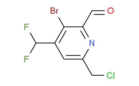 AM206639 | 1806870-93-8 | 3-Bromo-6-(chloromethyl)-4-(difluoromethyl)pyridine-2-carboxaldehyde