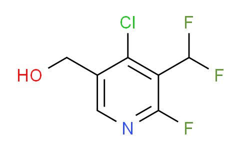 4-Chloro-3-(difluoromethyl)-2-fluoropyridine-5-methanol