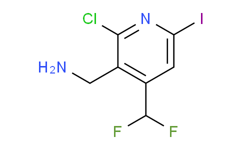 AM206650 | 1806936-51-5 | 3-(Aminomethyl)-2-chloro-4-(difluoromethyl)-6-iodopyridine