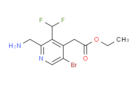 AM206651 | 1806858-36-5 | Ethyl 2-(aminomethyl)-5-bromo-3-(difluoromethyl)pyridine-4-acetate