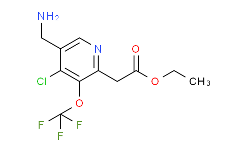 AM20666 | 1803636-47-6 | Ethyl 5-(aminomethyl)-4-chloro-3-(trifluoromethoxy)pyridine-2-acetate