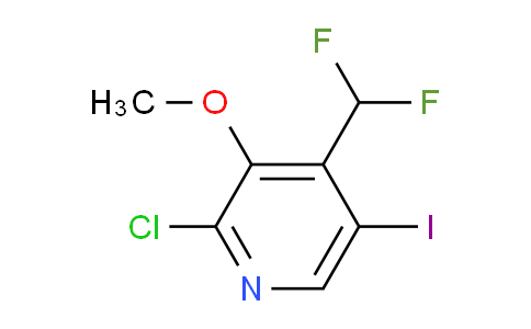 AM206663 | 1805358-90-0 | 2-Chloro-4-(difluoromethyl)-5-iodo-3-methoxypyridine
