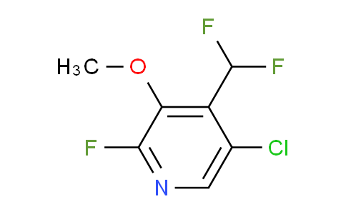 AM206667 | 1804671-92-8 | 5-Chloro-4-(difluoromethyl)-2-fluoro-3-methoxypyridine