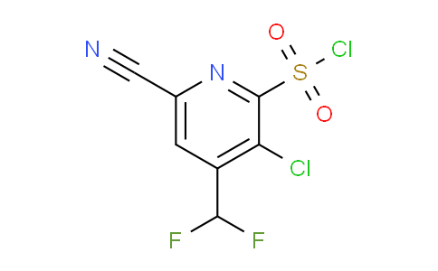 AM206677 | 1805384-17-1 | 3-Chloro-6-cyano-4-(difluoromethyl)pyridine-2-sulfonyl chloride