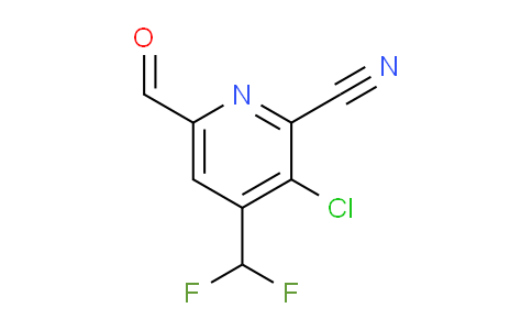AM206688 | 1806916-91-5 | 3-Chloro-2-cyano-4-(difluoromethyl)pyridine-6-carboxaldehyde