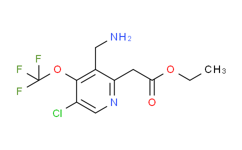 AM20669 | 1804558-71-1 | Ethyl 3-(aminomethyl)-5-chloro-4-(trifluoromethoxy)pyridine-2-acetate
